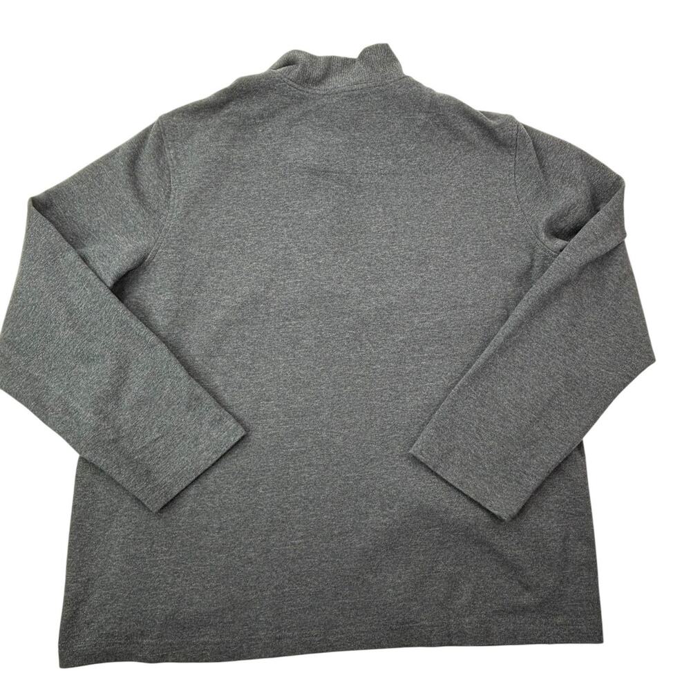 Tommy Bahama Men's XL Gray 1/4 Quarter Zip Mock Neck Pullover Jacket Sweatshirt - Picture 14 of 16